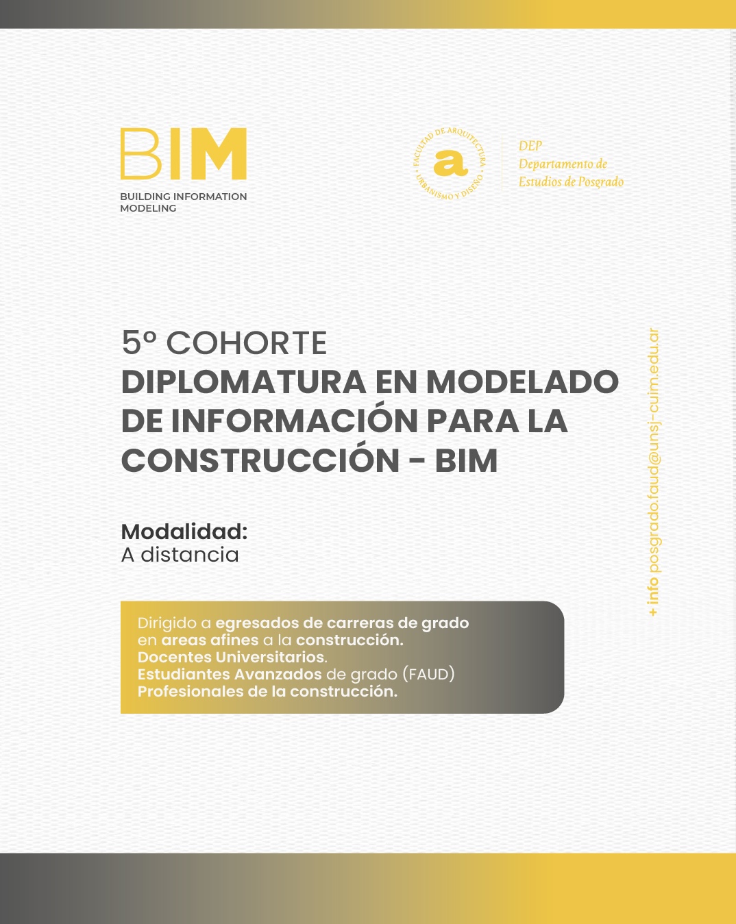 Diplomatura para el modelado de la Construcción - BIM